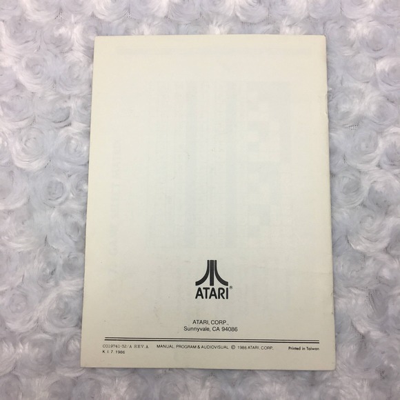 VTG 1986 Atari Space Invaders 7 page Game Program Instruction Manual CX2632 ONLY - Picture 2 of 7